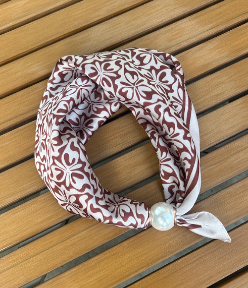 Antler Pearl Fasten Neck Tie