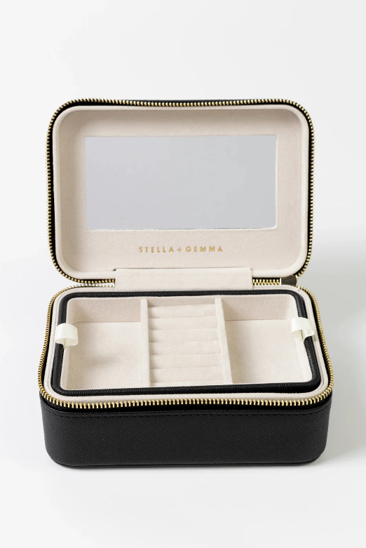 Stella & Gemma Jewel Box Rectangle – Large Black