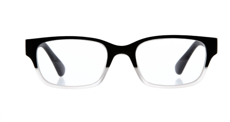 Daily Eyewear 8am Black to Clear