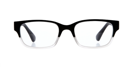 Daily Eyewear 8am Black to Clear