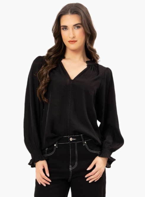 Seeking Lola  Addyson Long Sleeve Top