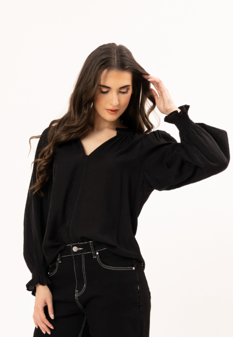 Seeking Lola  Addyson Long Sleeve Top