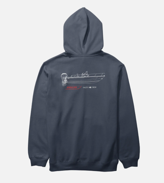 Salty Crew Whaler Schematic Fleece