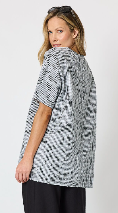 Clarity Tapestry Print Top