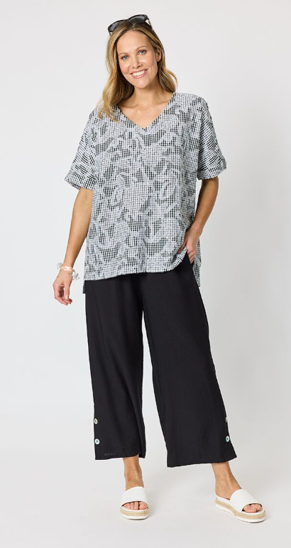 Clarity Tapestry Print Top