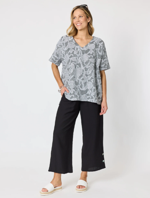 Clarity Essential Button Pant