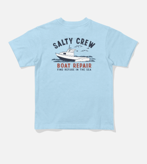 Salty Crew Boat Repair Toddler Tee