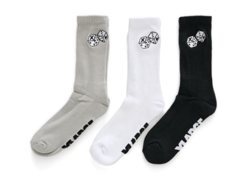 X-LARGE XL Dice Sock 3 Pack