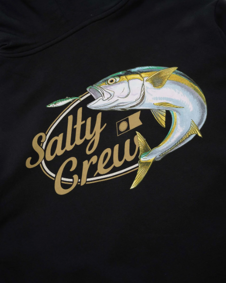 Salty Crew Yellowtailed Midweight Fleece Hood