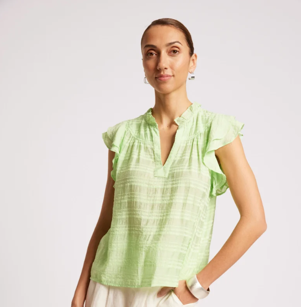 Eb & Ive Sovana Frill Tank