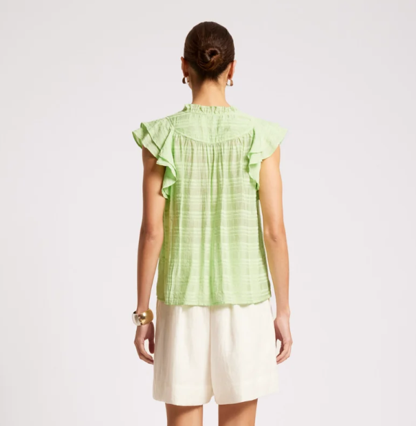 Eb & Ive Sovana Frill Tank