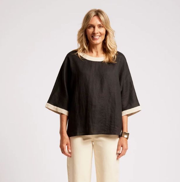 Eb & Ive Maris Relaxed Splice  Top