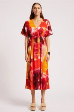 Eb & Ive Palerma Tie Maxi Dress