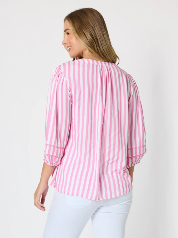 Threadz Montecito Stripe Top