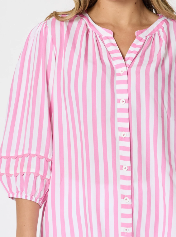 Threadz Montecito Stripe Top