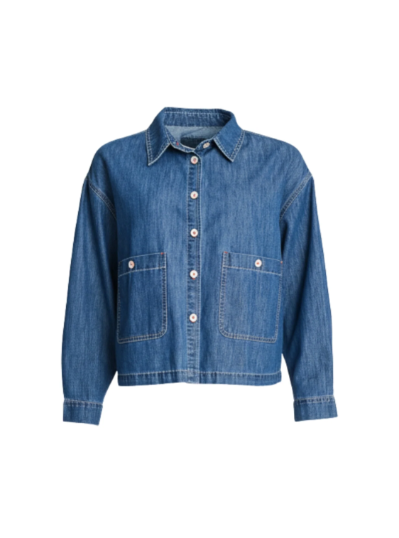 Threadz Coast Crop Denim Jacket