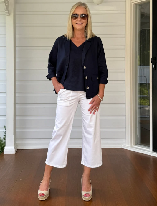 Gordon Smith Hudson Crop Denim Jean