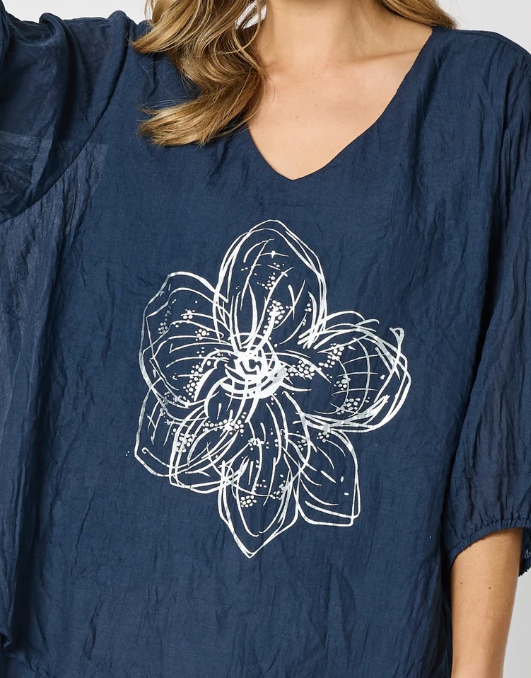 Clarity Camellia Top