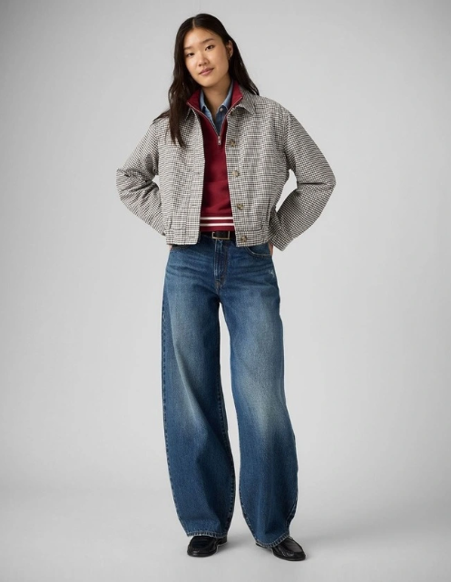 Levis Middy Balloon Fixed Down