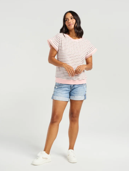 NMBR Rose Dovie Top