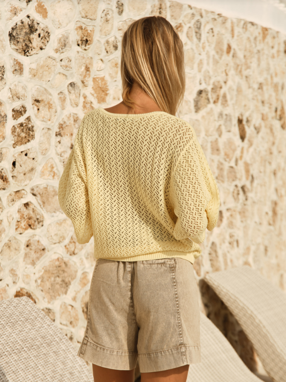 Fate + Becker Mila Pointelle Top