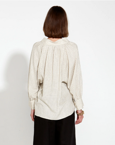 F+B Heritage Linen Batwing Blouse