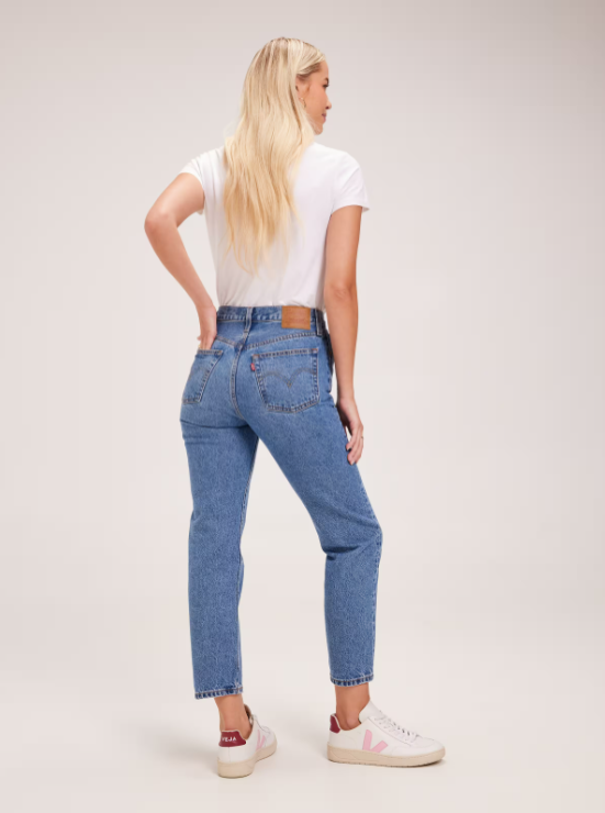 Levis 501 cropped Jeans