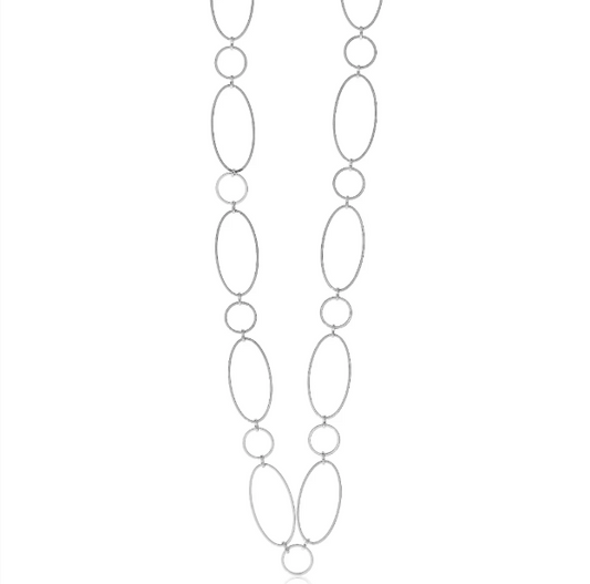 Fabuleux Vous Steel Me Super Link SS Necklace