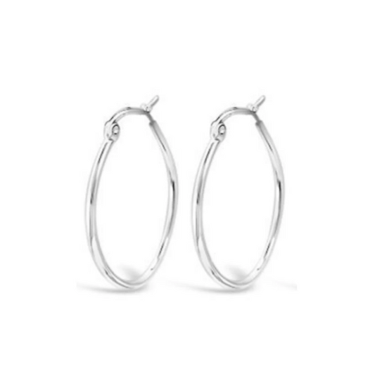 Fabuleux Vous Hoop Earrings Round