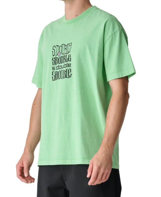 S-Double Logofest SS Tee – Red Streetwear