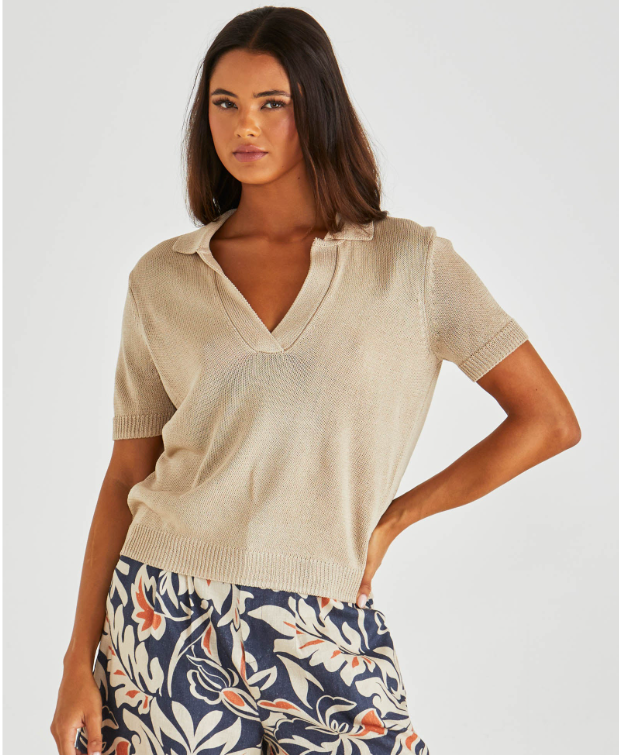SASS Abbie Knit Polo