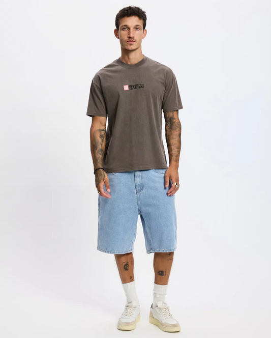 S-Double S Cube Mid Block SS Tee
