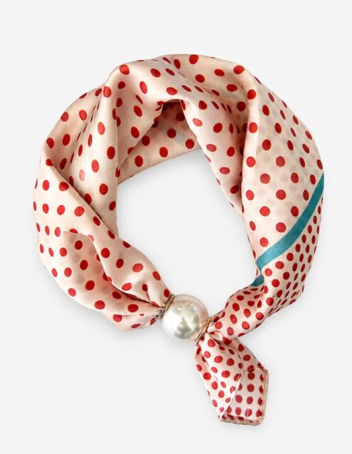 Antler Pearl Fasten Neck Tie