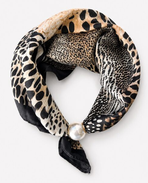 Antler Pearl Fasten Neck Tie