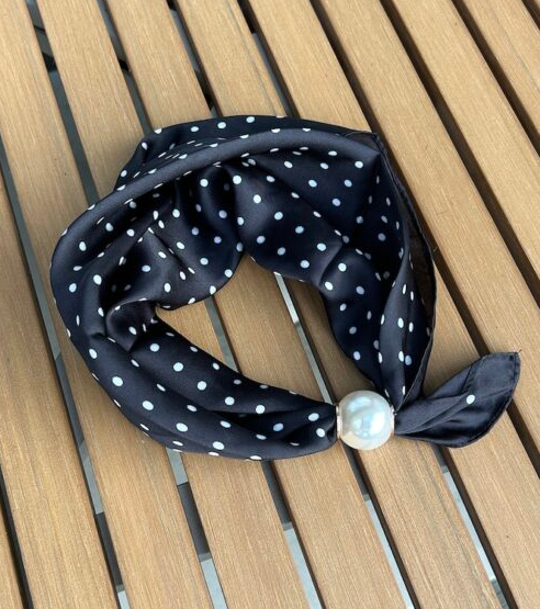 Antler Pearl Fasten Neck Tie