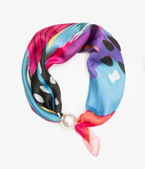 Antler Pearl Fasten Neck Tie