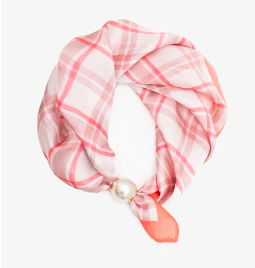 Antler Pearl Fasten Neck Tie