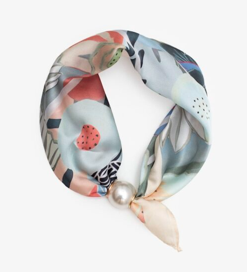 Antler Pearl Fasten Neck Tie
