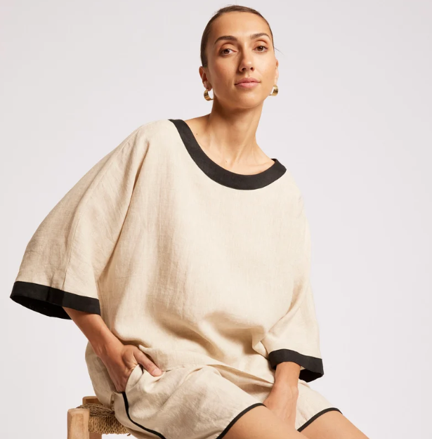 Eb & Ive Maris Relaxed Splice  Top