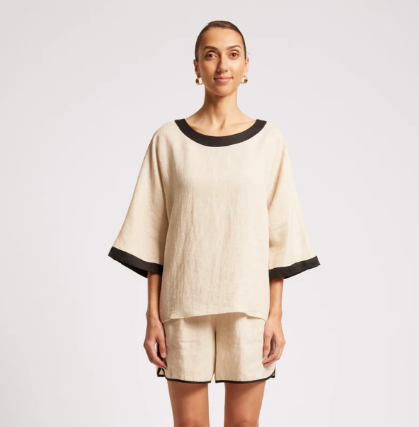 Eb & Ive Maris Relaxed Splice  Top