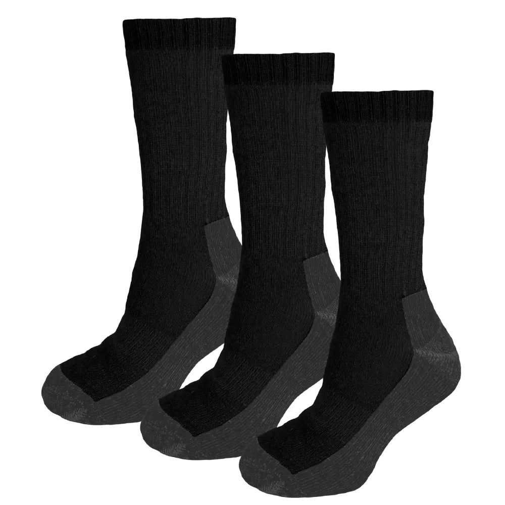Thermatech 3 Pack Outdoor Crew Socks