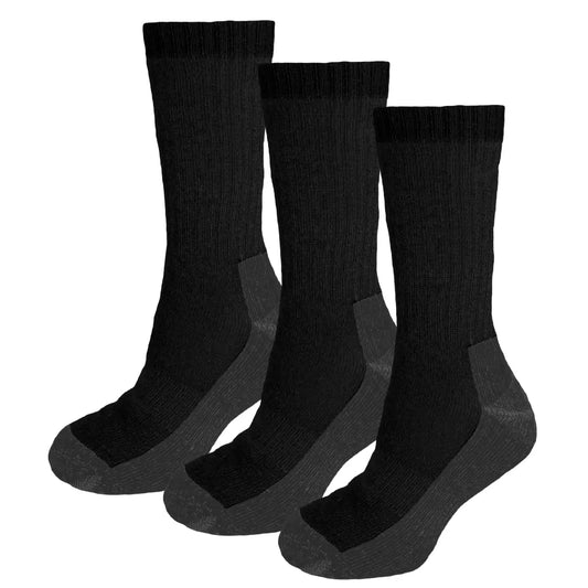Thermatech 3 Pack Outdoor Crew Socks