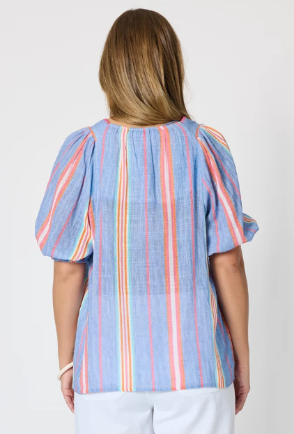 Threadz Laguna Stripe Top
