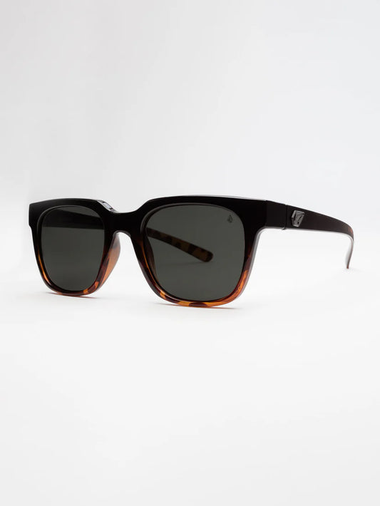 VOLCOM Morph Sunglasses Gloss Darkside/Gray Polar