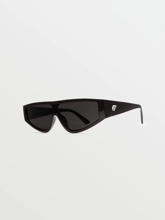 VOLCOM Vinyl Sunglasses Glaze Gray Gloss/Black