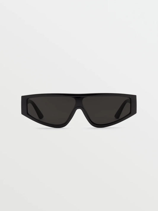 VOLCOM Vinyl Sunglasses Glaze Gray Gloss/Black