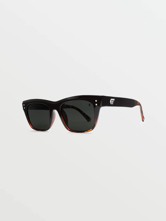 VOLCOM Stoneview Sunglasses Gloss Darkside/Gray Polar