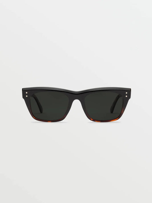 VOLCOM Stoneview Sunglasses Gloss Darkside/Gray Polar
