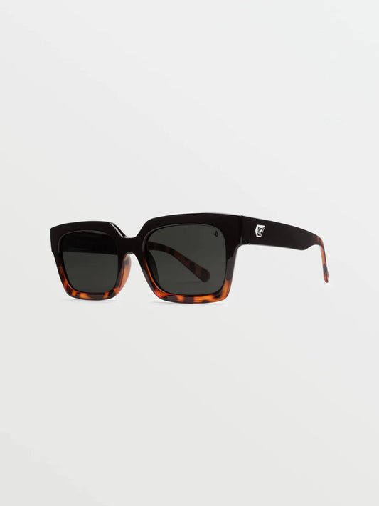 VOLCOM Domeinator Sunglasses Gloss Darkside/Gray Polar