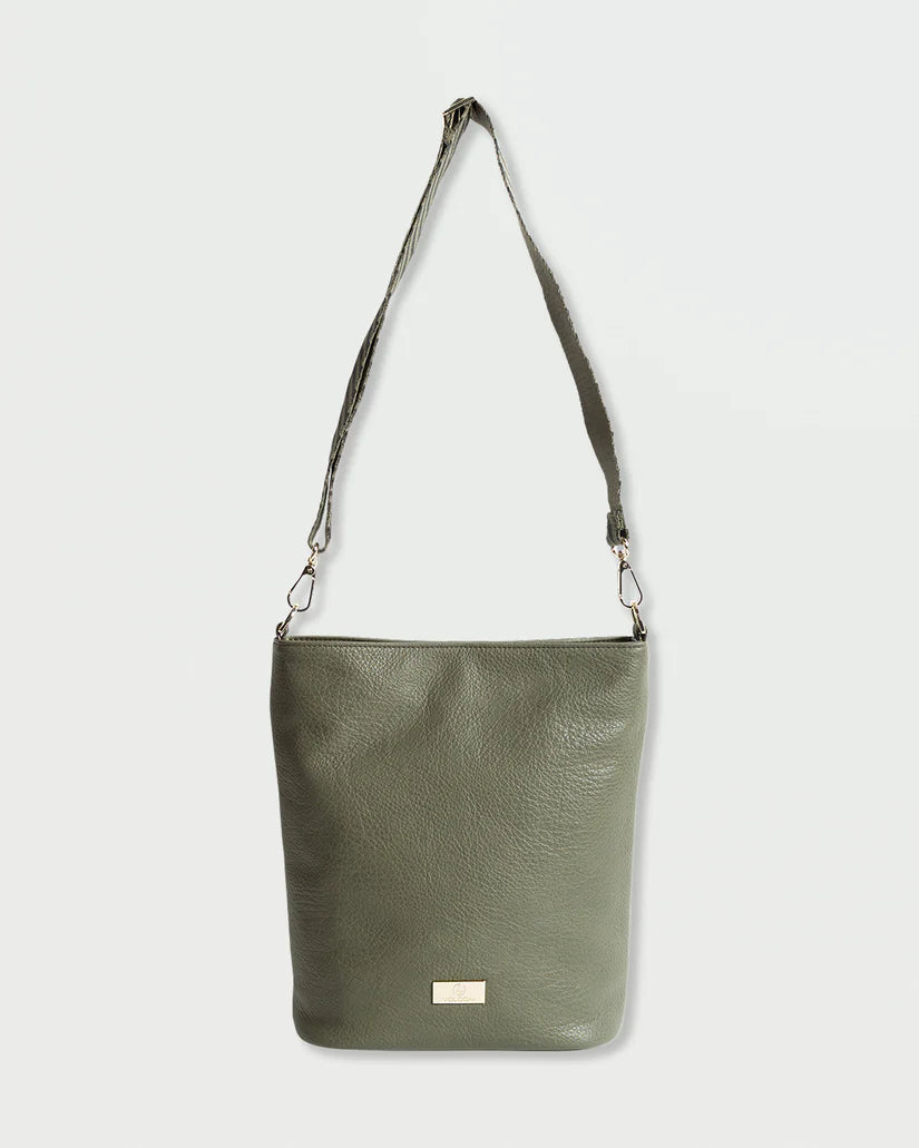 Volcom Strapped PU Shoulder Bag